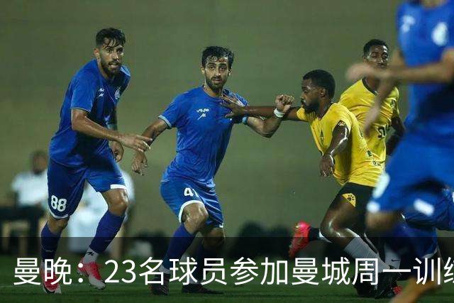 曼晚：23名球员参加曼城周一训练，格拉利什仍在单独训练